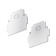 Torfish cap 2 pcs Gravity built -in, white