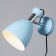 Sconces with a switch on the wire "Claudia" E27 40W blue 28x15x20cm