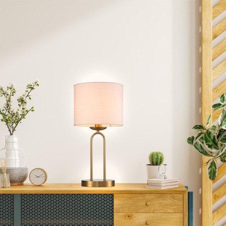 Table lamp 1x40W E14, size 22x22x45 cm-4