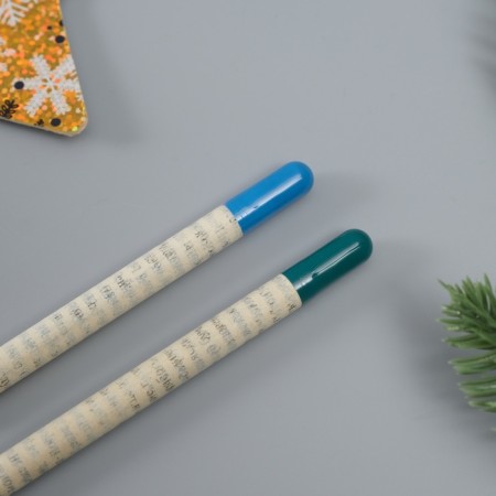Growing gift pencils mini "blue spruce + pine" set 2 pcs.-9