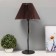 Laut's table lamp 1HE27 15W color: black, brown