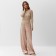Home Home (longshit and trousers) KAFTAN "velvet", 40-42, roses/beige