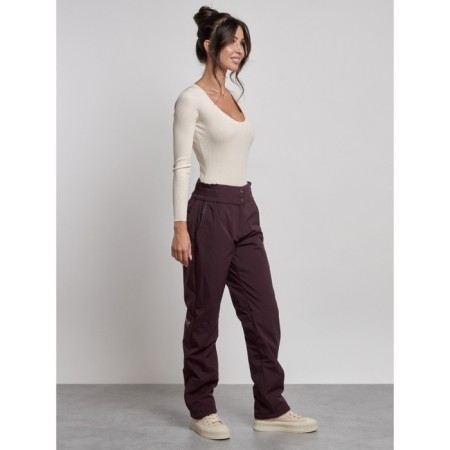 Warmed female trousers, size 46, dark-border color-2