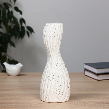 VAZ Coramics Table "Finley" 25x9.5 cm, black and white