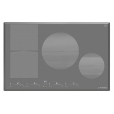 Варочная поверхность MAUNFELD CVI804SFLGR, индукционная, 4 конфорки, сенсор , серая