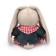 Soft toy "Bunny mi in a velvet jacket and trousers", 15 cm