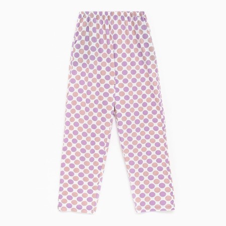 Female homemade set (T -shirt/pants), lavender color, size 60-4