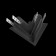 Corner Connector 45 ° Exign built under GCL 9.5 mm, black
