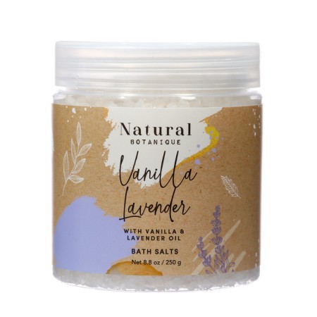 Gift set of Natural Botanique: Scrub 250 ml, bathroom salt 250 g-2