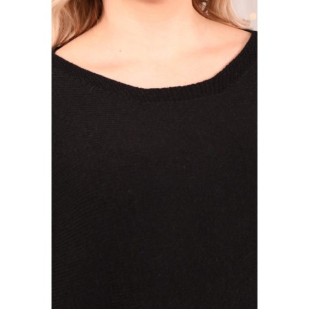 Female jumper, size 52, black color-3