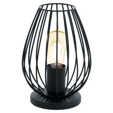 Newtown 1x60W desktop E27, wenge 16x16x23 cm