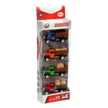 Set of metal machines "Special Technics", included 4 pcs, scale 1:55-8