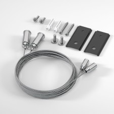 Набор для подвеса к шинопроводам 85161/00 и 85160/00, 2 шт. Elektrostandard, Slim Magnetic, 45х21.5х2000 мм, цвет чёрный
