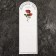 Package-cone for flowers, "romance", white, 14x40 cm