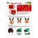 New Year's set for decor mug with polymer clay “New Year! Penguin, Deer and Snowman ", 300 ml