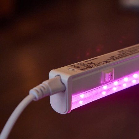 Lamp for plants LED linear, 1150 mm Uniel, 35 W, BIO LED, IP40, white color-7