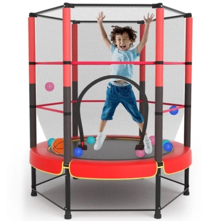 Batut Perfetto Sport 5, D = 140 cm, with a protective gut-7
