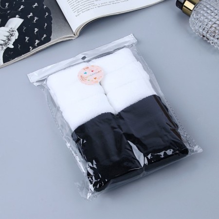 Hair elastic band "Mahrushka" (set 12 pcs) maxi, 4 cm, mix