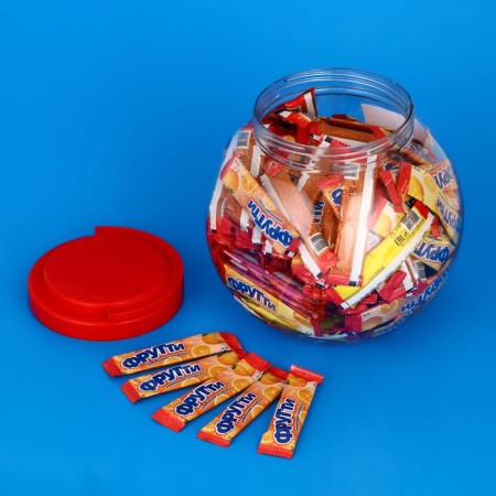 Chewing candy "Futti" with the taste of strawberries, orange, lemon, 10 g-1