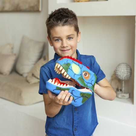 Lapal bubble generator "World of dinosaurs: tyrannosaurus", blue color-8