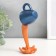 Souvenir Polystone "Blue Cup liquid gold - spray" 15x5x8 cm