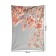 Decorative panel with photo printing "Cherry under the sky", vertical, size 150x200 cm