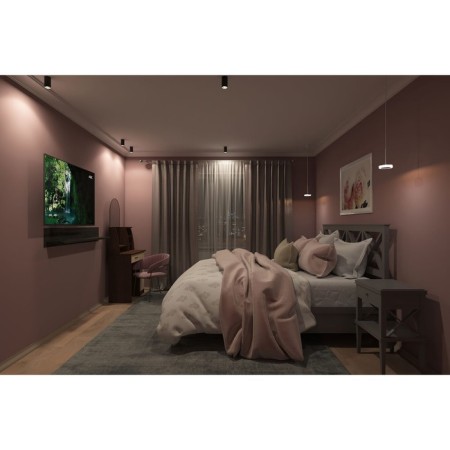 DK2008-BK Patch Light for a changing lamp Ikast, IP20, 50W, GU10, Black, Aluminum-2