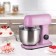 Mixer KitFort KT-3473-3, planetary, 1500 W, 5 l, 8 speeds, pink