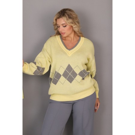 Female pool Wisell, size 52, yellow color-5