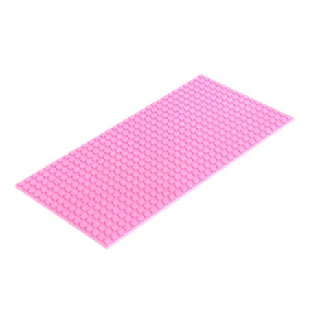 Parish plate for designer, 25.5 × 12.5 cm, pink color-1