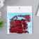 Beads for creativity Plastic "Dark Red" set 200 pcs d = 0.6 cm