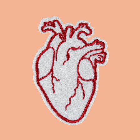 Thermal appliance "Heart", 5.6 × 8.2 cm, white/red color-1