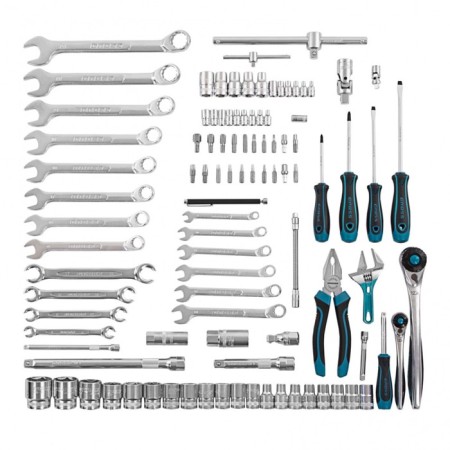 Tool set GROSS 14151, 101 before, 120 teeth, CRV, 1/4 ", 1/2"-3