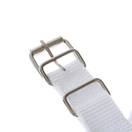 Nylon disin again, adjustable size, white-2