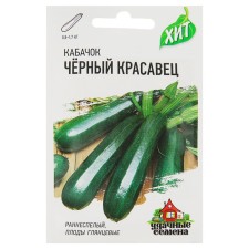 Black handsome zucchini seeds, 1.5 g Series Hit X3