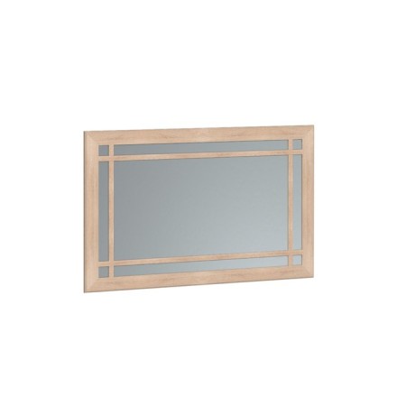 Hinged mirror Sherlock 7, 599 × 16 × 942 mm, sonoma oak color