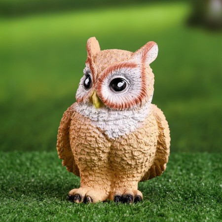 Garden figure "Small owl" 10x10x15cm