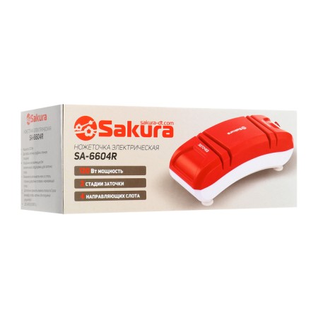 Sakura SA-6604R knives sharpener, electric, 120 watts, red-10