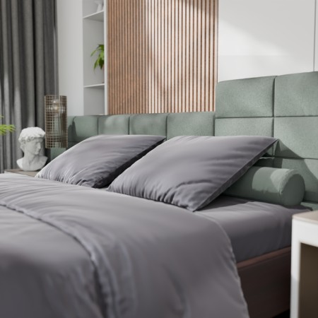 Bedding Ethel 1.5P Tencel 155*210cm, 160*245cm, 50*70cm-2pcs, gray gray color-2