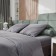 Bedding Ethel 1.5P Tencel 155*210cm, 160*245cm, 50*70cm-2pcs, gray gray color