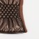 Gloves are female, dimensionless, with insulation, brown color