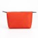 Cosmetic bag with lightning, red color