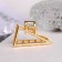 Hair crab "Liberty" Triangle, 4 cm, gold