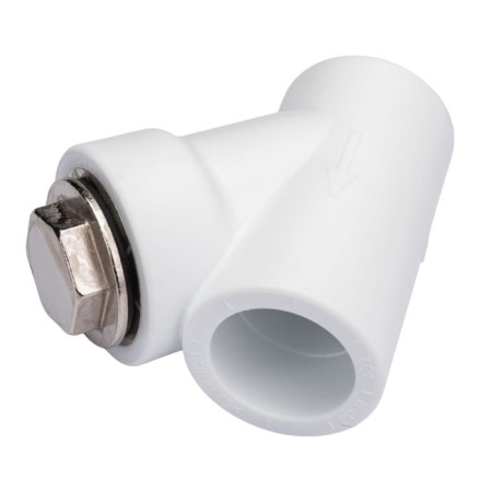 The mesh filter is "Political", polypropylene, d = 32 mm, internal-2