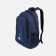 Male backpack on a zipper, 3 outer pockets, blue color