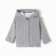 Jumper knitted baby I'm with a hood height 74-80 cm, gray
