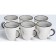 Elrington mugs “Airbrus. Graphite breeze ", 400 ml, 6 pcs