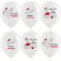 Shar Latex 12 “Note Epico”, pastel, 1-sided, set 25 pcs., White mix