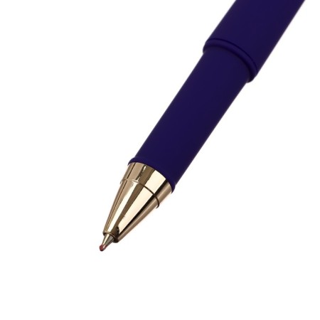 Ballic handle, 0.5 mm, Bruno VisConti Monaco, blue rod, blue-violet housing, in a metal case-3
