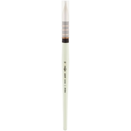 Cossack brush, round, gamut "Aries" No. 10, French mount, short handle-3